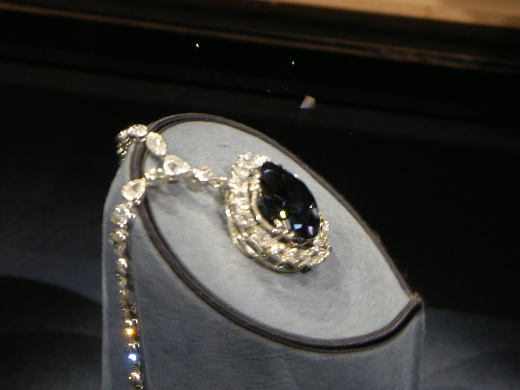 IMGP1663 The Hope Diamond, worth a lot of money! At the Wa… Flickr