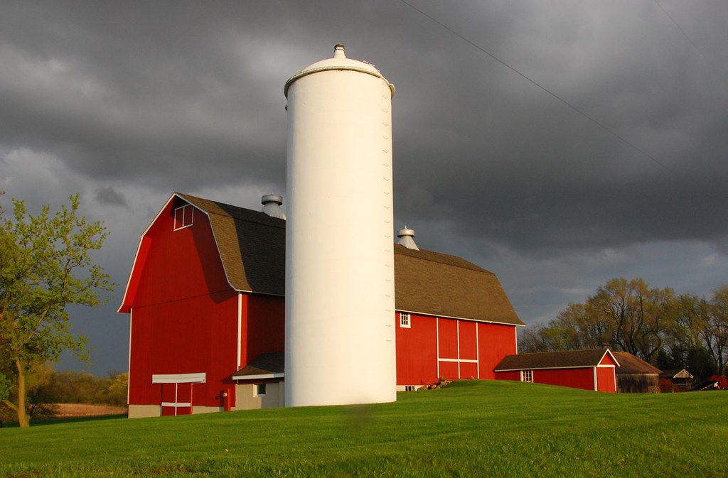 Barn with Clouds Route 47 in Woodstock Ks of W Flickr
