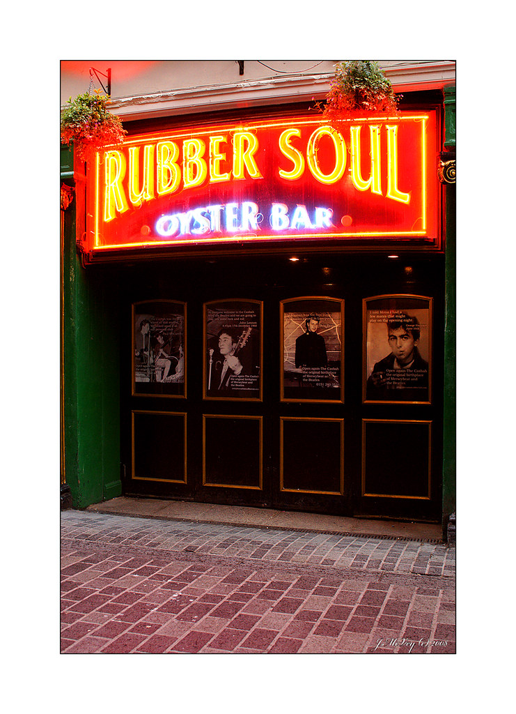 Mathew Street Rubber Soul bar on Mathew Street Liverpool, … Flickr