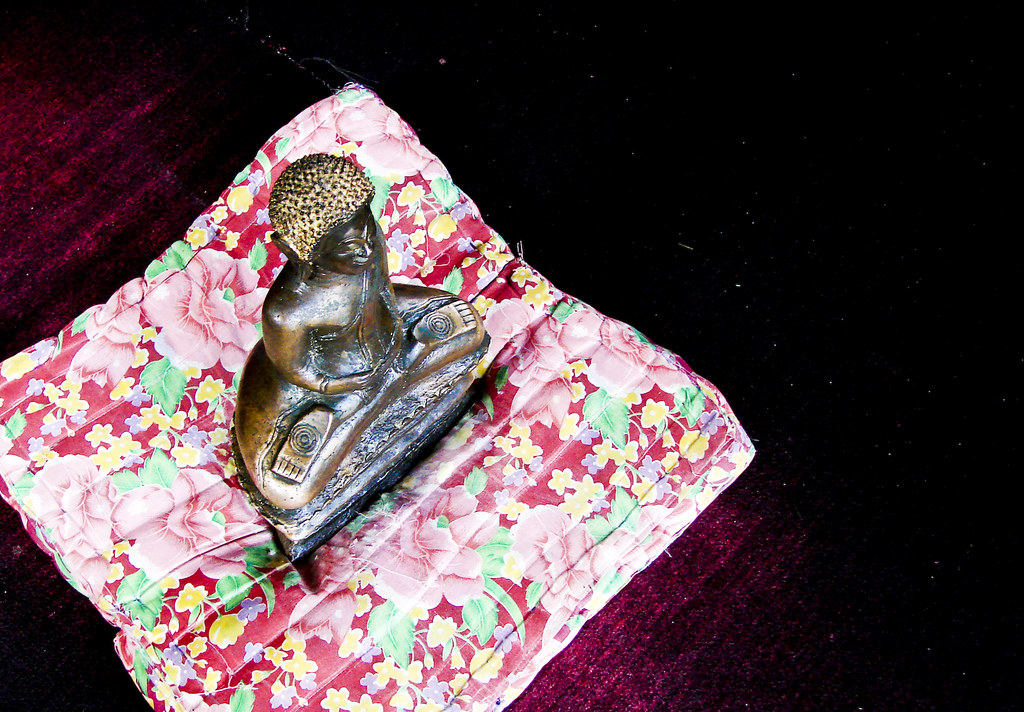 Cushioned buddha Babak Fakhamzadeh Flickr