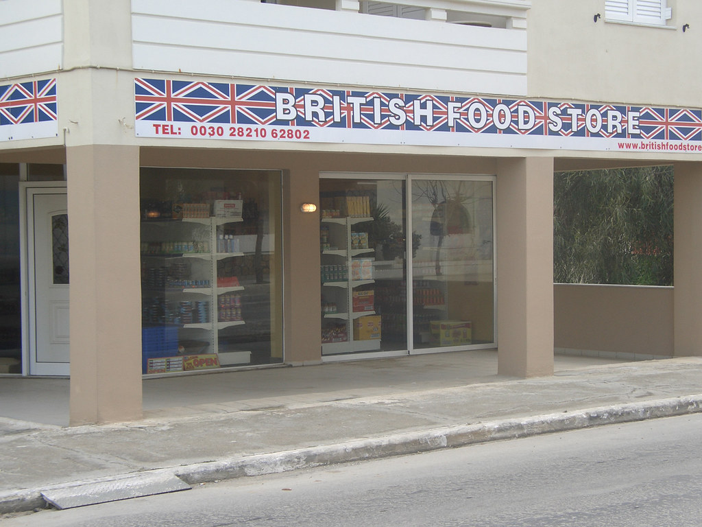 British Food Store in Maleme HP sauce ahoy! Martin Belam Flickr