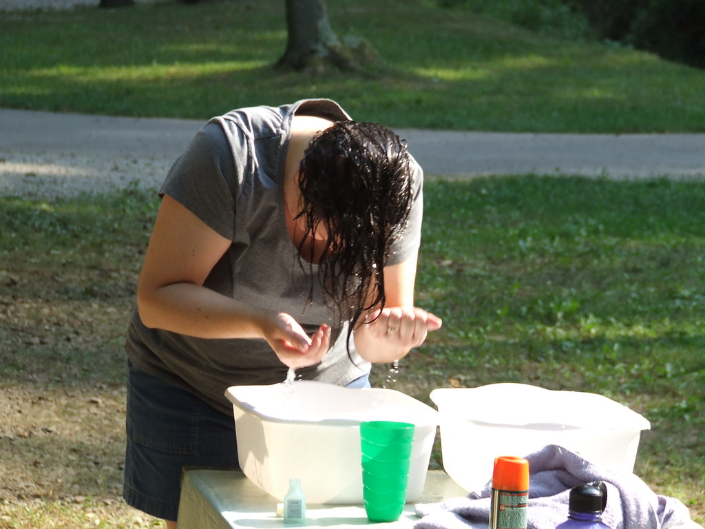 Camp Shower There's no showers at Scioto Trail and when… Flickr