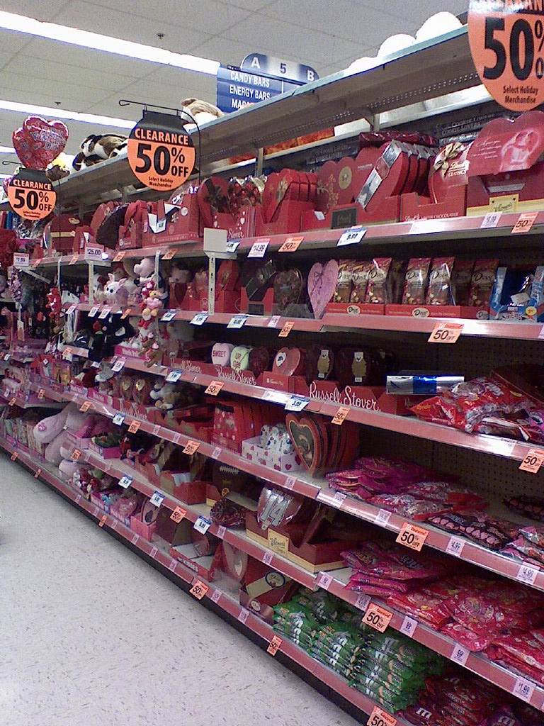 After Holiday Candy Sale The after Valentine candy sales. … Flickr