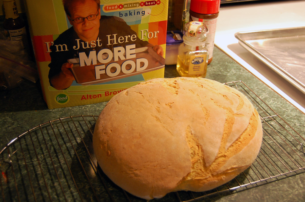 DSC_0958 Making bread again. Got out Alton Brown's book an… Flickr