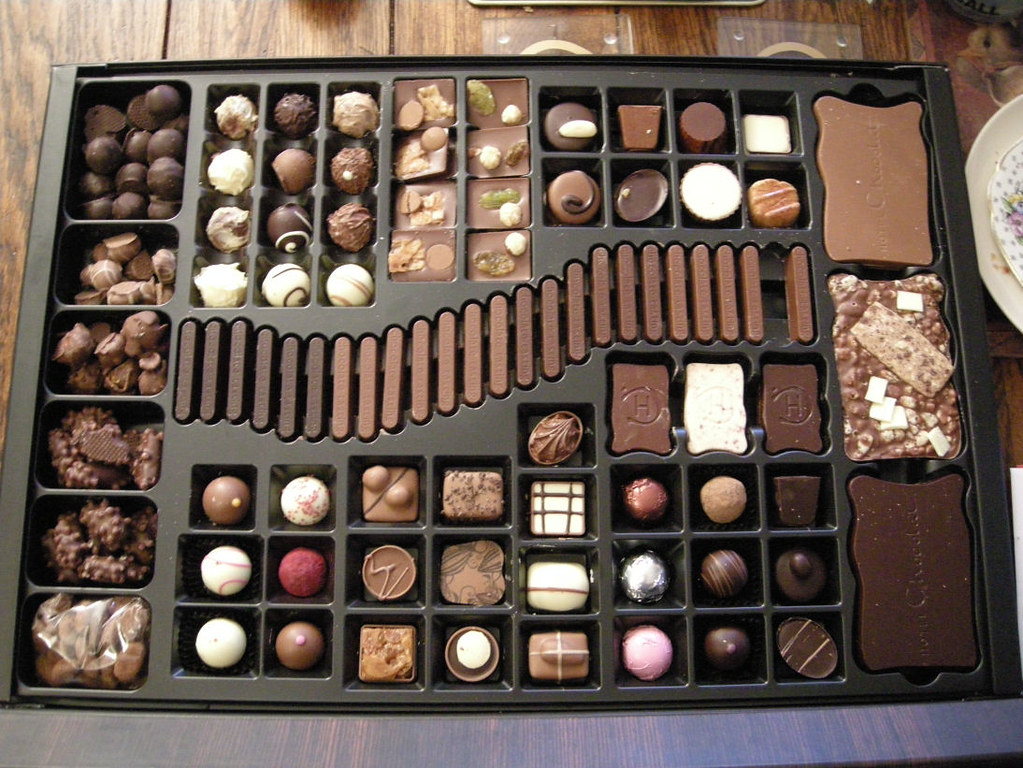 The biggest box of chocolates ever From Hotel Chocolat elegaer Flickr
