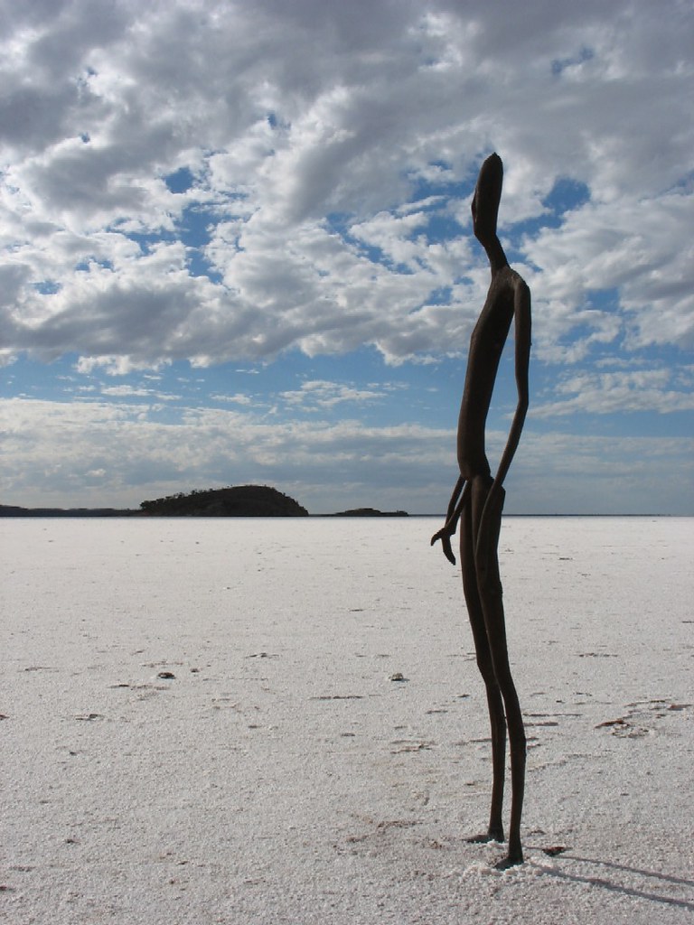 Lake Ballard sculpture Joanna Flickr