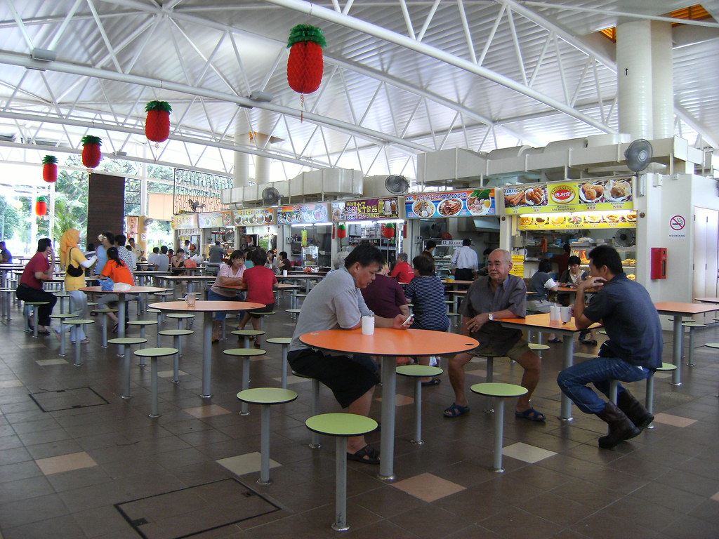 Food court A food court in Teban Gardens, Singapore Benoit Mortgat