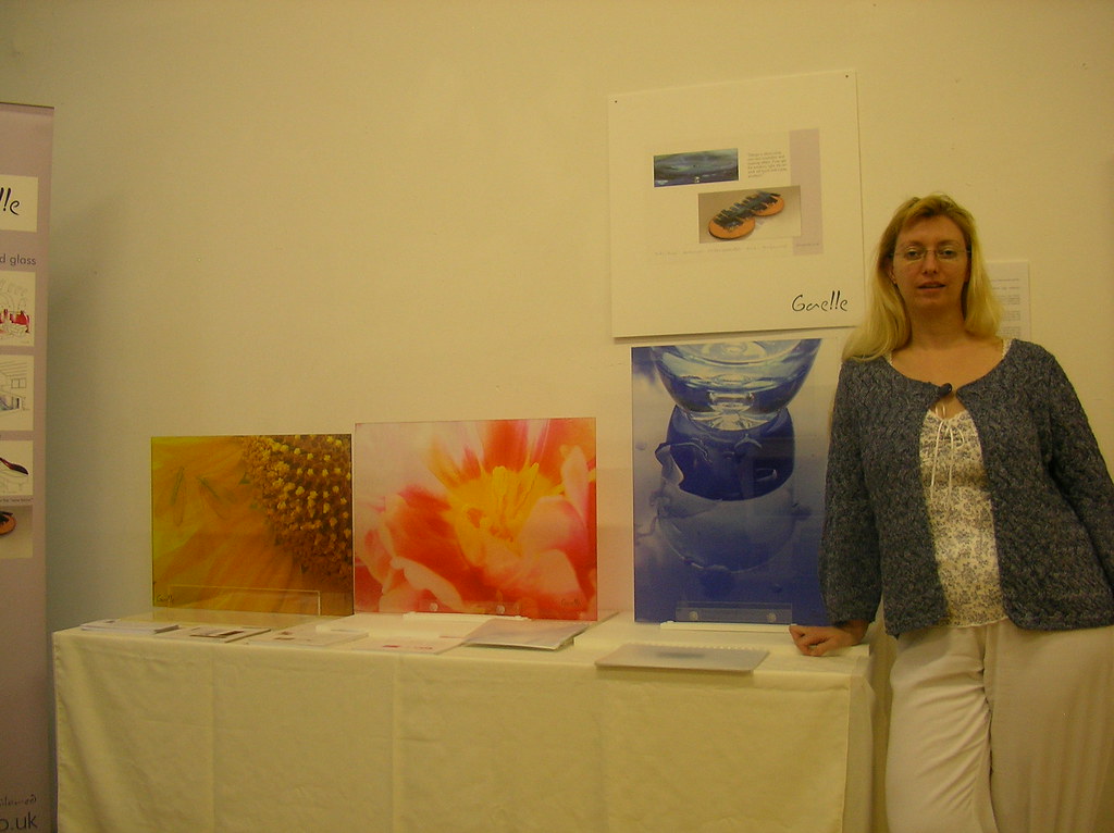 Gaelle with her stand www.gaelle.co.uk/ elisney Flickr