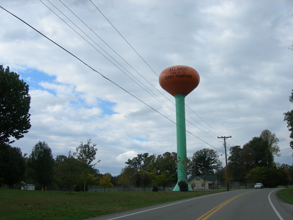 Allardt Water Tower Allardt, Tennessee Jimmy Emerson, DVM Flickr