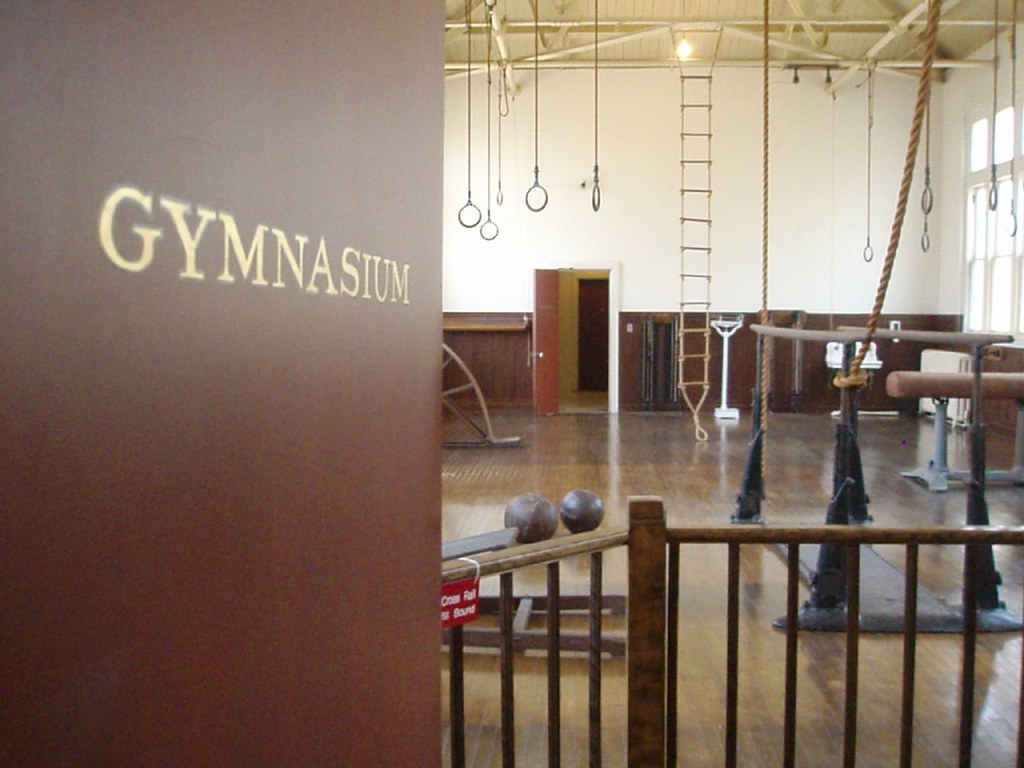 Fordyce Bath House Hot Springs, Arkansas Old school gym Paul