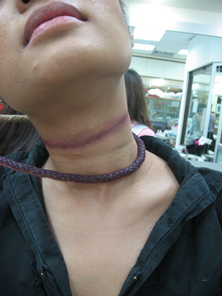 Strangulation by rope Strangulation by rope Model Riza Flickr