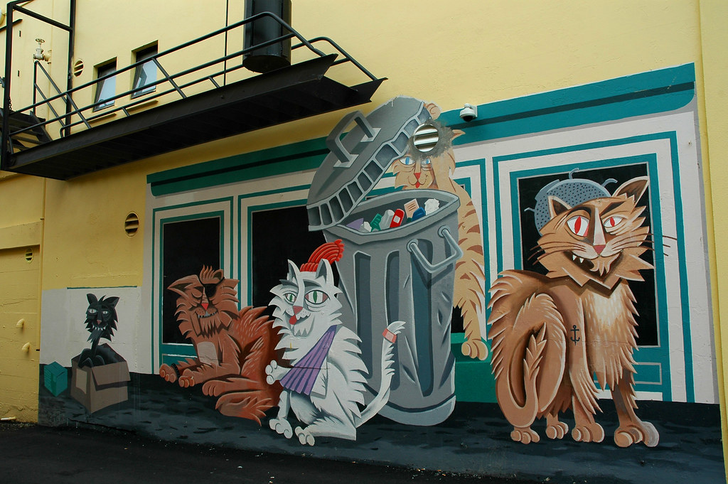 Alley Cat Restaurant In the Alley/loading dock of the Arkl… Flickr