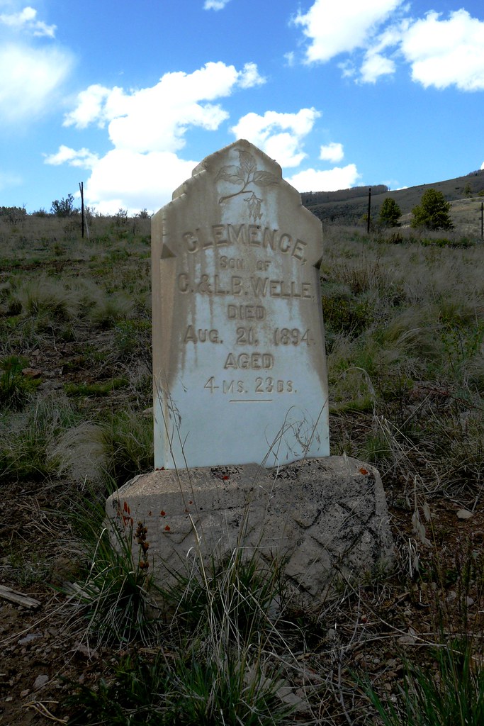 Creede Cemetery The cemetery, on the hill overlooking the … Flickr