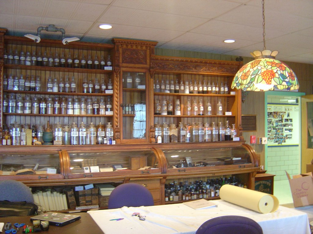 Pharmacy Furniture Considering this will be packed up inde… Flickr