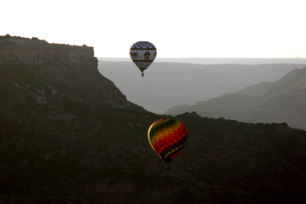 Canyon Hot Air Balloons, Texas wagoldby Flickr