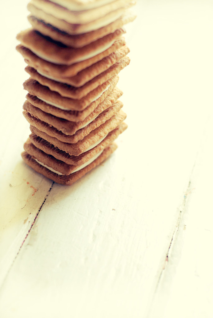Taffy stacked My favorite cookies, Mother's Taffy sandwich… Flickr
