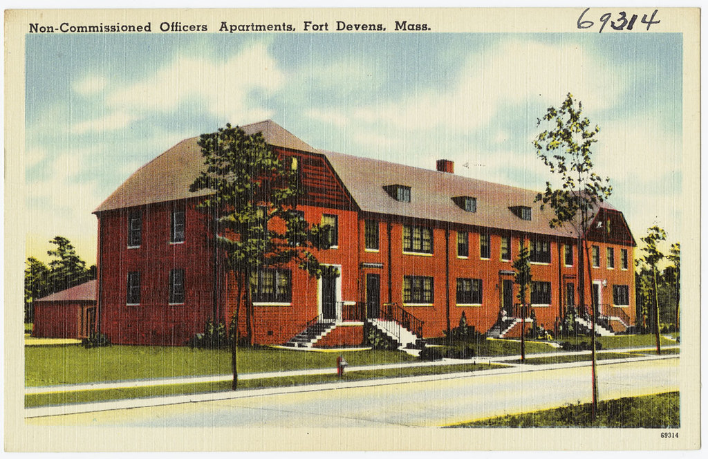Officers' Apartments, Fort Devens, Mass. Flickr