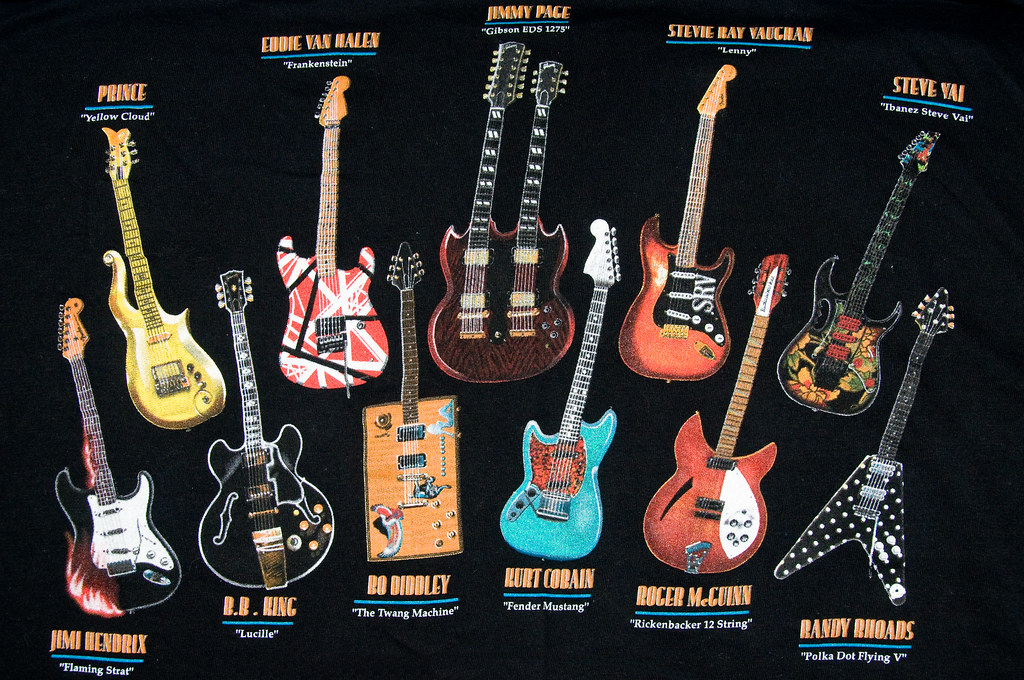Famous Guitars a photo on Flickriver