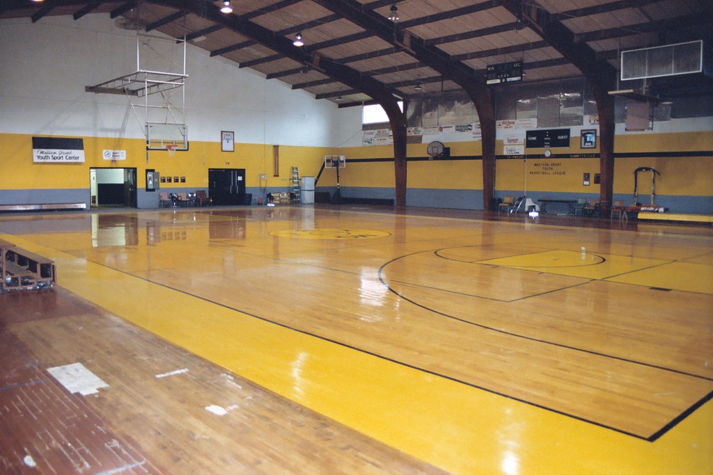 Fairmount High School Gym Looking northwest. Alan C of Marion,IN