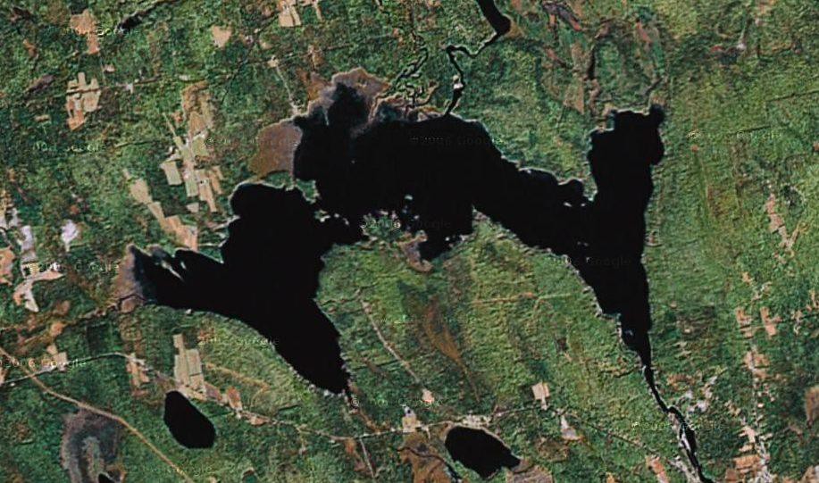 Great Moose Lake from Space Great Moose Lake is the larges… Flickr