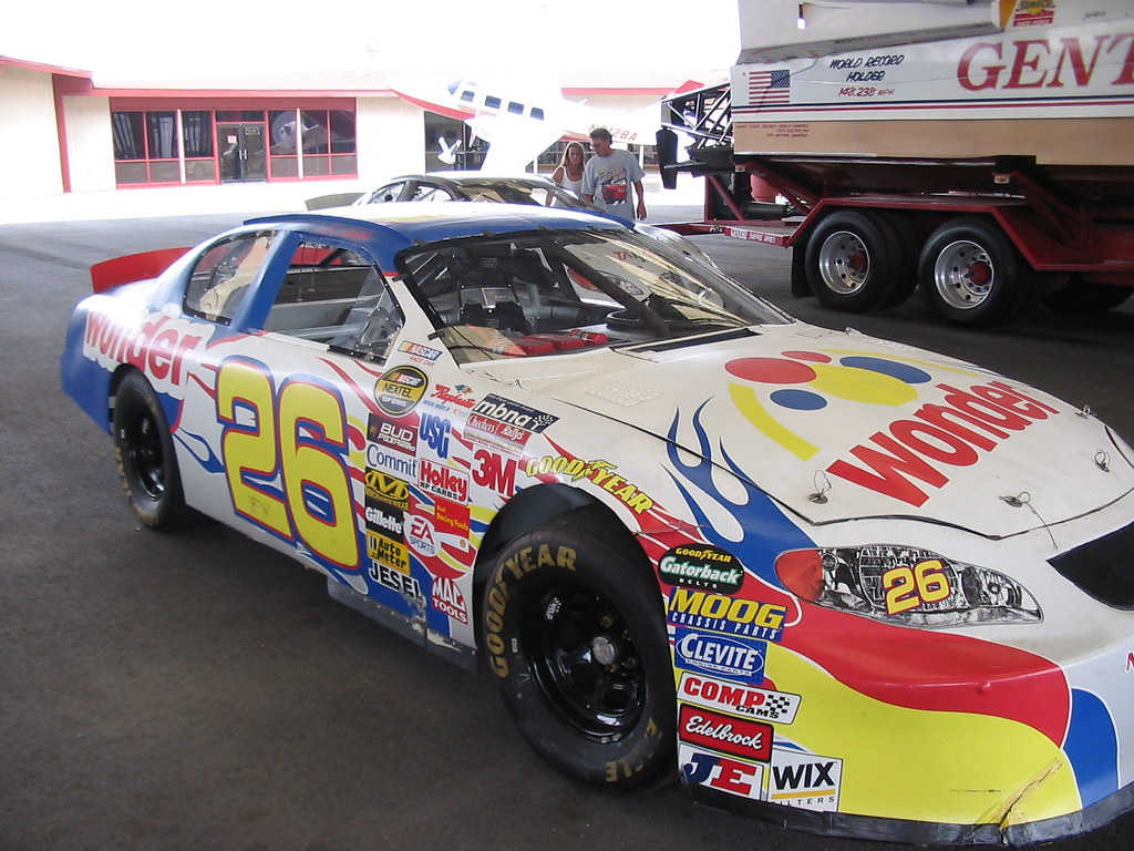 Ricky Bobby's Car "I wanna go fast!" At the Motorsports Ha… Flickr