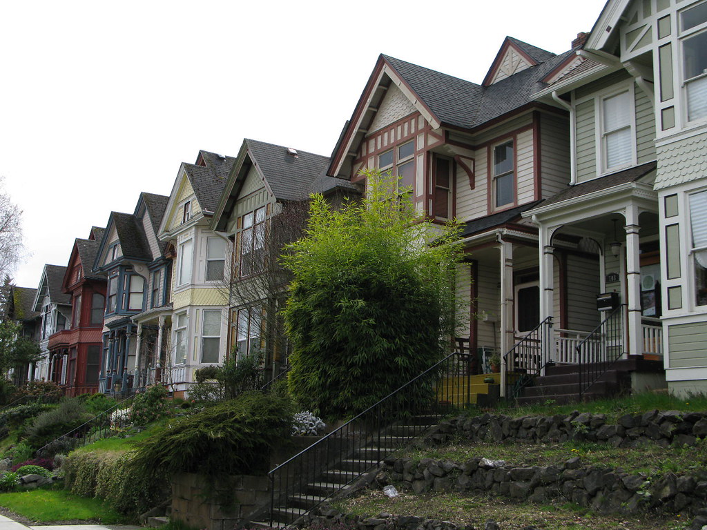 Historic Victorian Homes on South J Street Hilltop Jacob