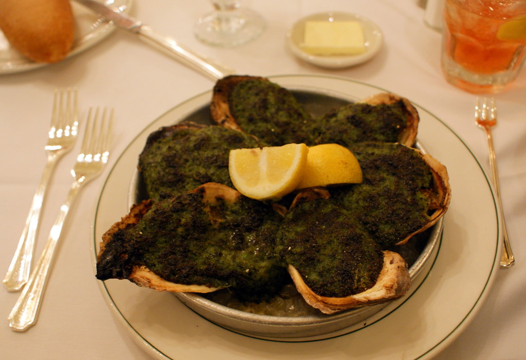 Galatoires Oysters Rockefeller Oysters en Brochette David Leo