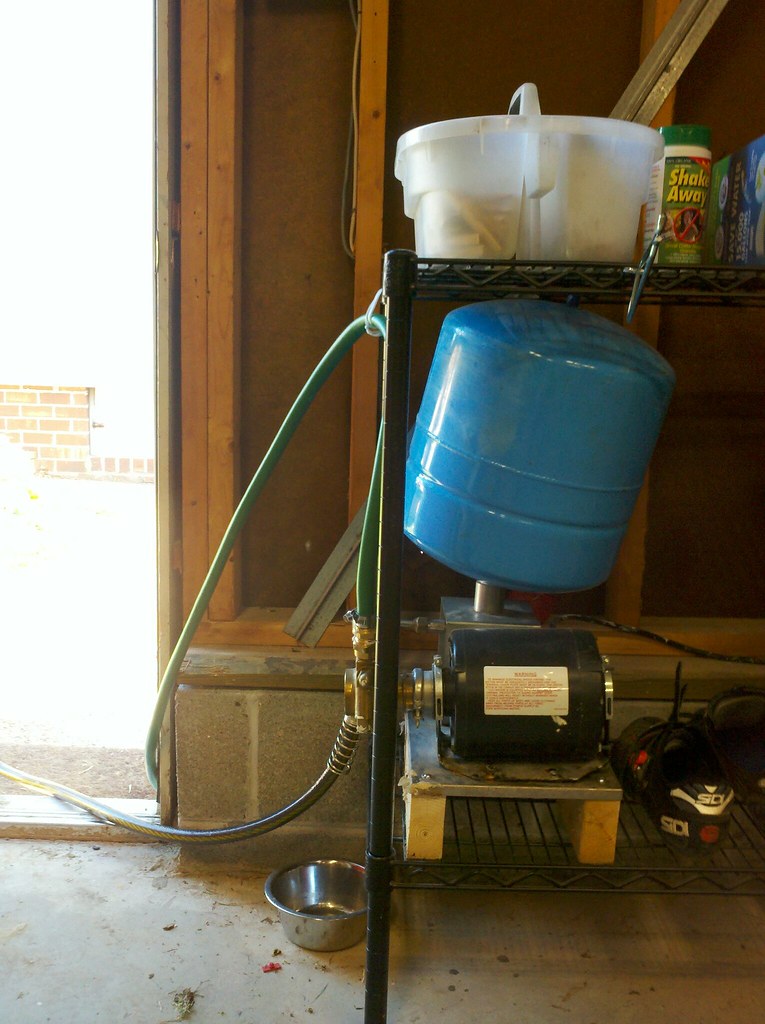 rain barrel pump a reclaimed water pressure booster from a… Flickr