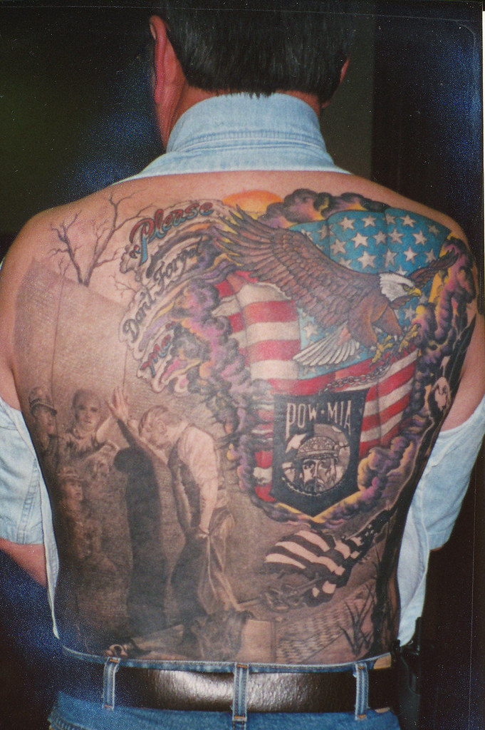 Back Tattoo - Pow Mia | Headovmetal | Flickr 1024_x_681_jpg