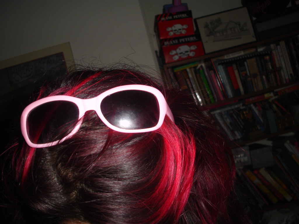 wearing sunglasses at night people always sing that song a… Flickr