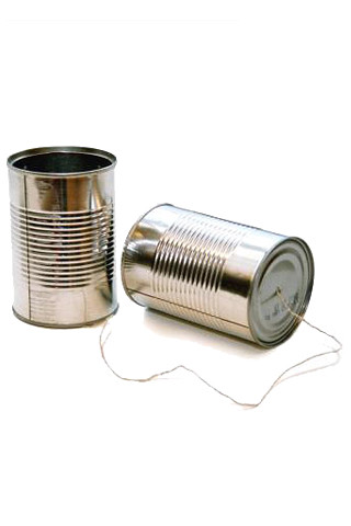 tin can phone | two cans and string | Kit Cowan | Flickr