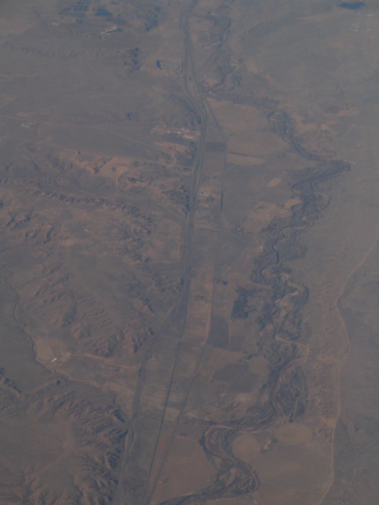 Fountain, Colorado, Interstate 25 South of Colorado Springs, Colorado