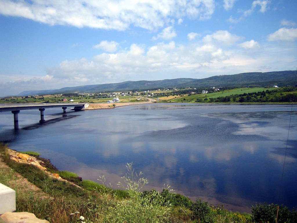 Margaree Harbour and River Valley by Gulf of St. Lawrence Flickr