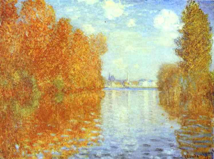 Claude Monet Autumn At Argenteuil Rashbre Rashbre Flickr
