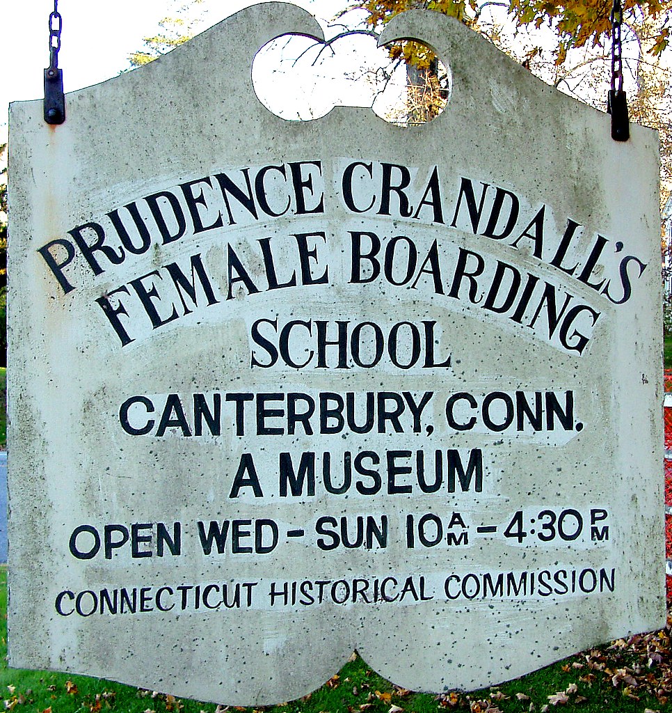 Prudence Crandall's Female Boarding School In Canterbury, … Flickr