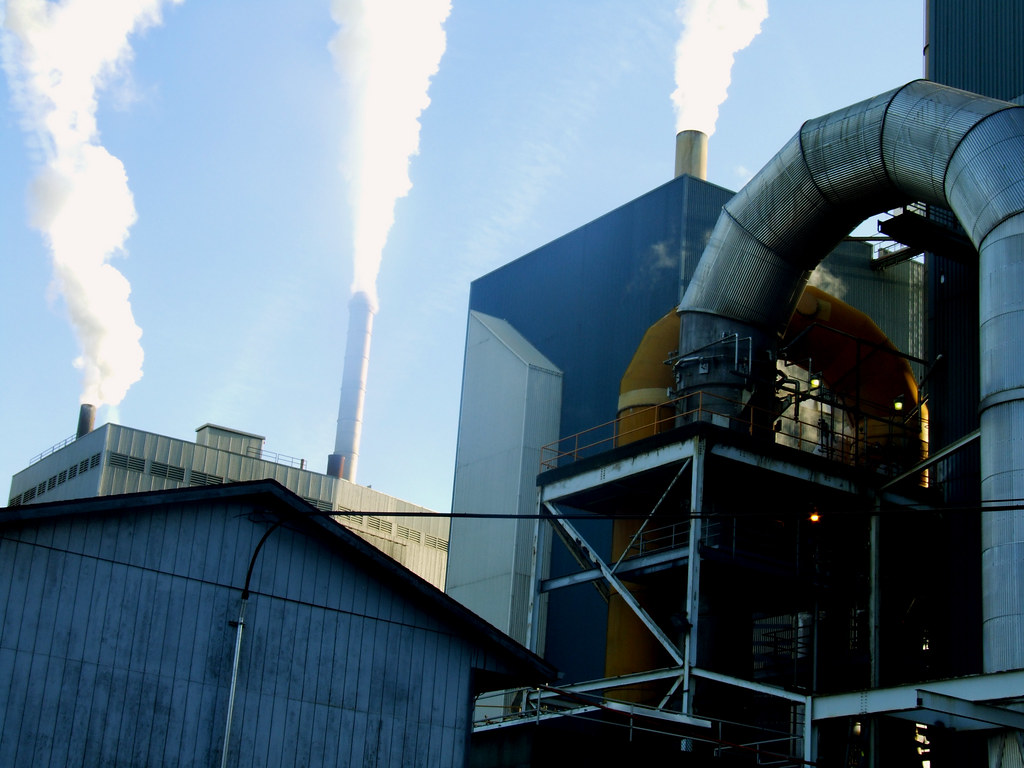 Paper Mill Camas, WA Curtis Gregory Perry Flickr