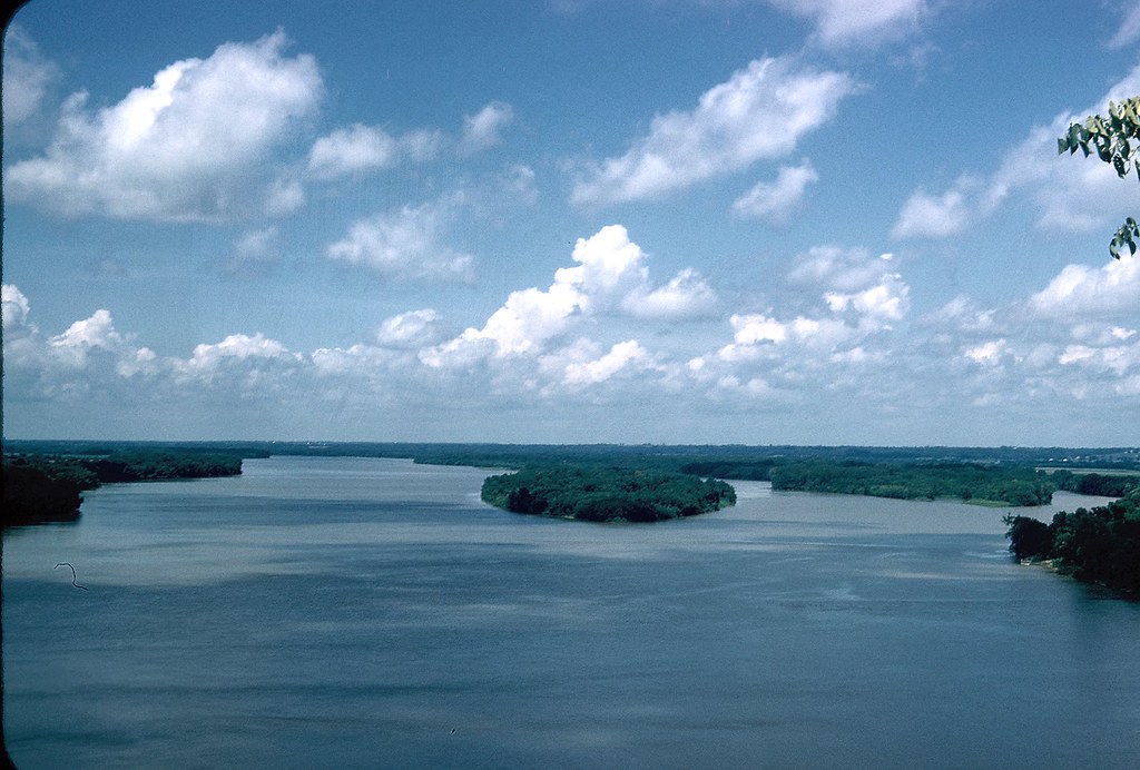 Mississippi River at Hannibal, Missouri, July 1956 Flickr