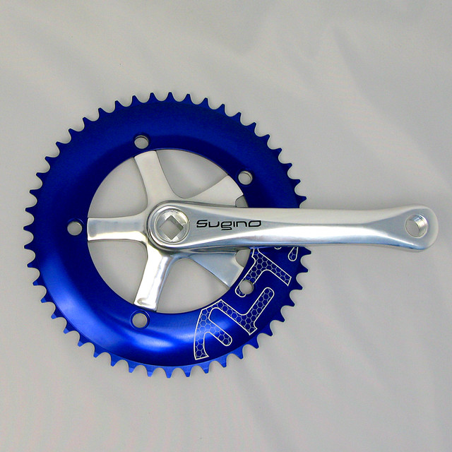 USE Chainring Blue 130PCD 48Teeth 1/8th shinya suzaki Flickr