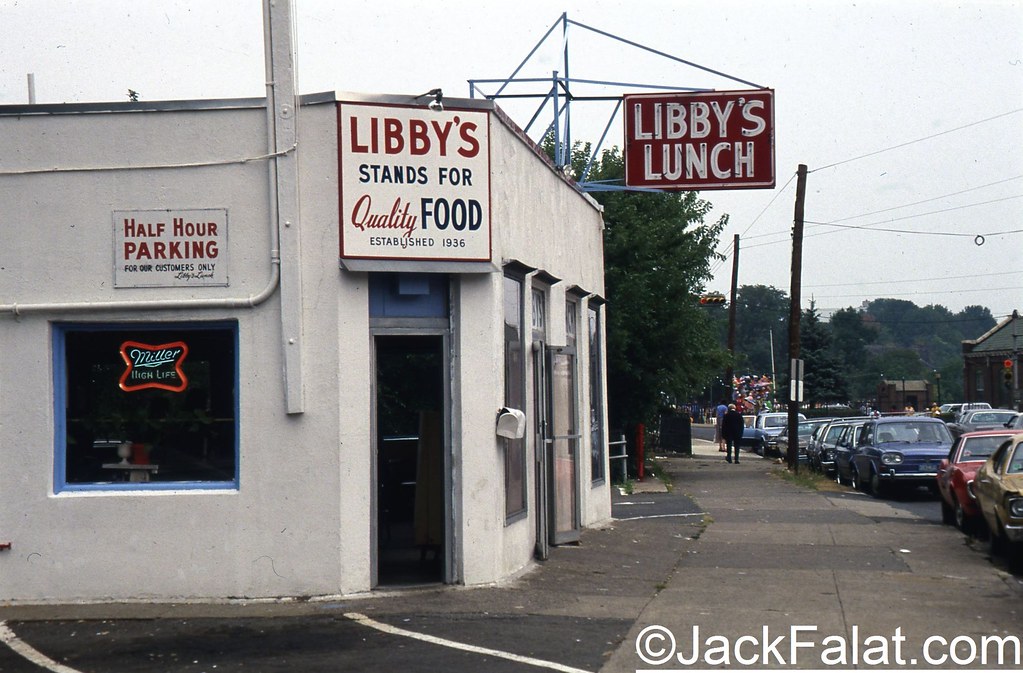 Libby's Lunch. McBride & Wayne Ave. Paterson, NJ. Jack Falat Flickr
