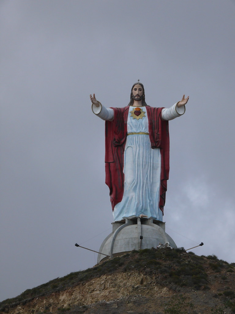 Thou Canst Make Me Clean Big Jesus in Rosarito Beach. Flickr
