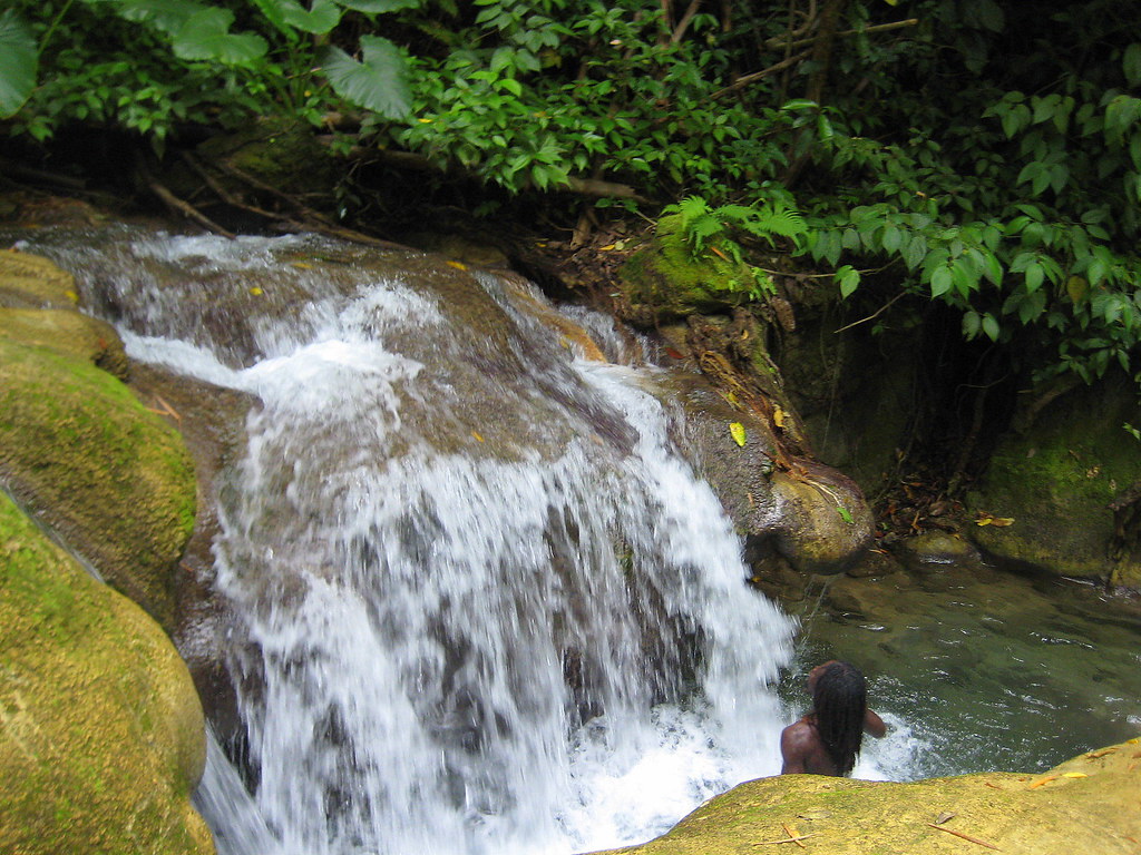 jamaican shower when we go to the final waterfall there we… Flickr