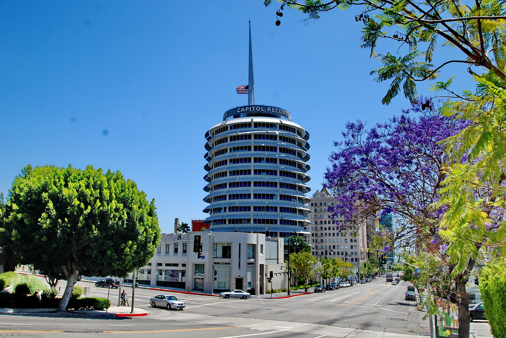 Capitol Records Tower, Welton Becket & Associates 1954 Flickr