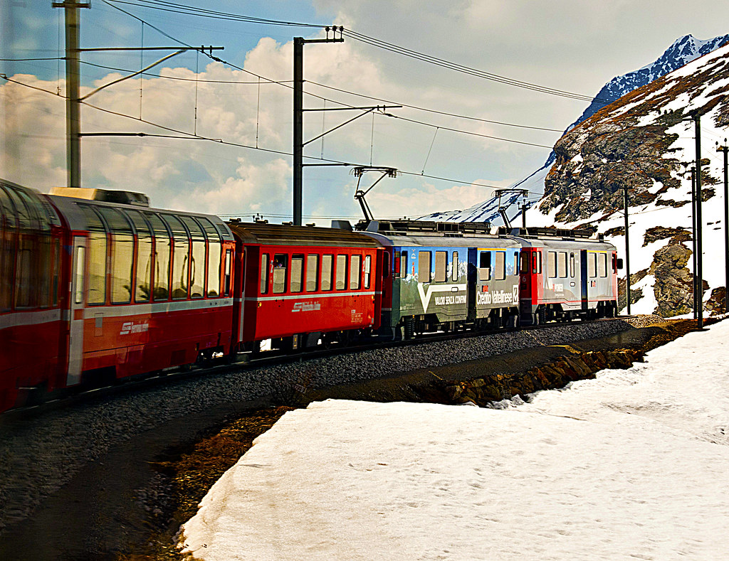The Bernina Express The Bernina Express is an express trai… Flickr