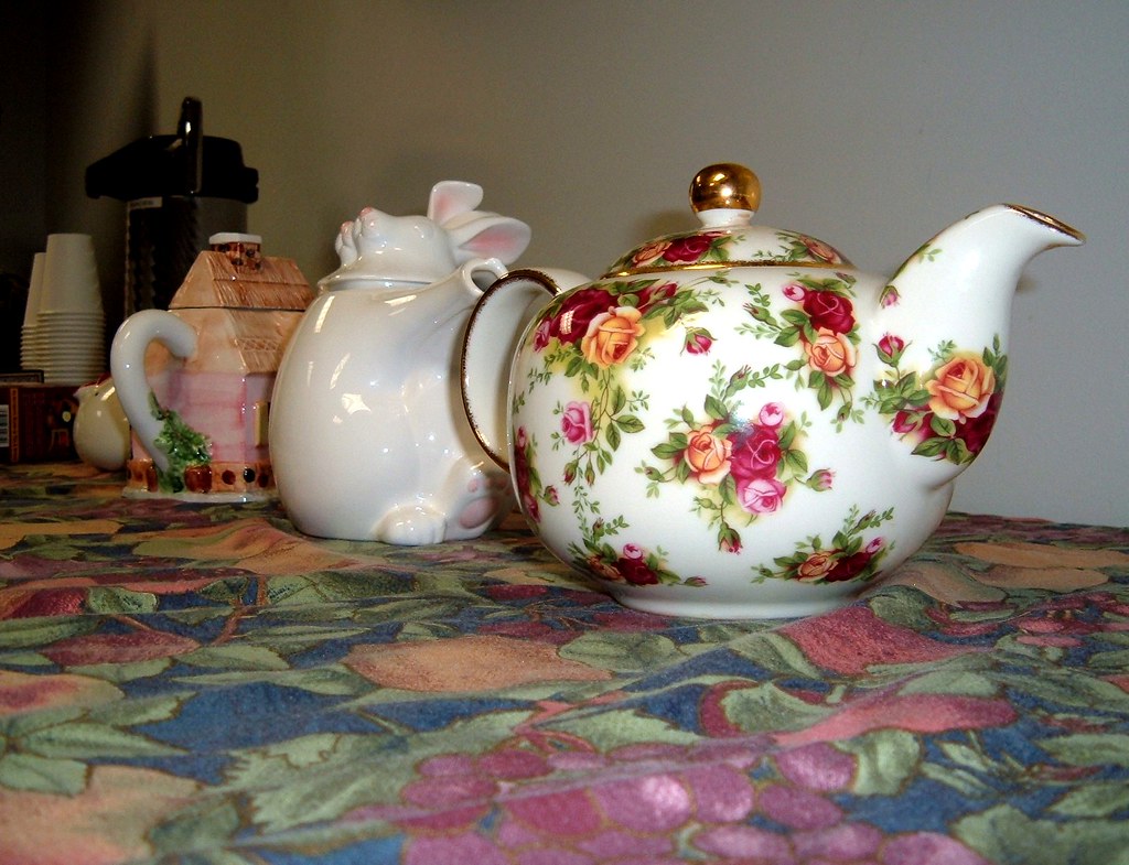 Fancy tea pots A few staff members brought fancy tea pots … Flickr