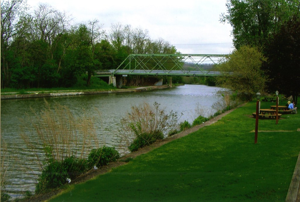 Bushnell's Basin This stretch of the Erie Canal is located… Flickr