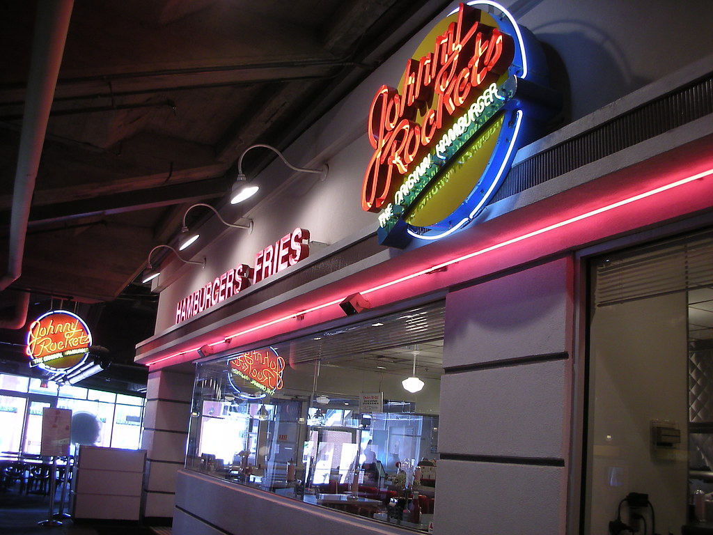 Johnny Rockets in Underground Atlanta On Friday, April 11,… Flickr