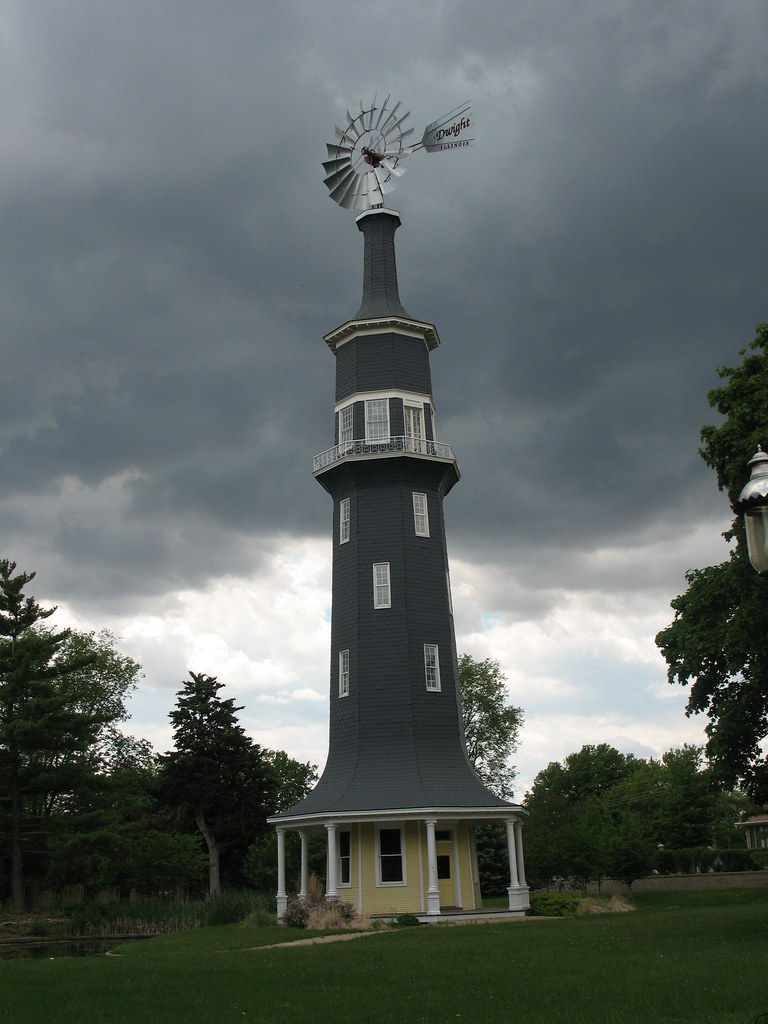 Oughton Estate Windmill Dwight IL Built 1896 Lance Taylor Flickr