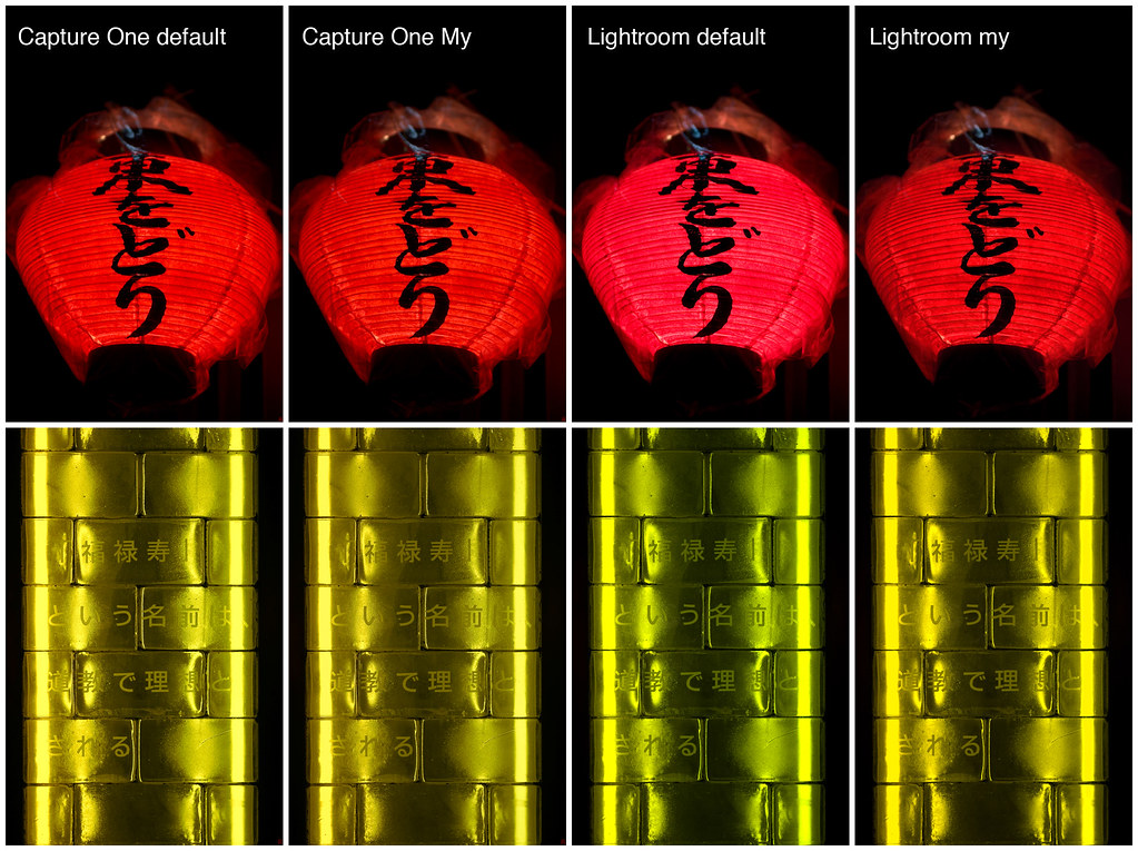 Capture One vs Lightroom red and yellow RAW converter co… Flickr