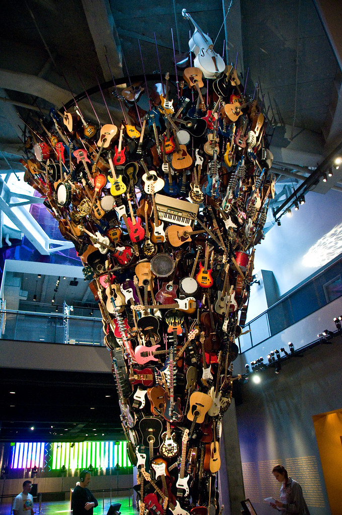 Guitar Sculpture, Experience Music Project in Seattle Flickr