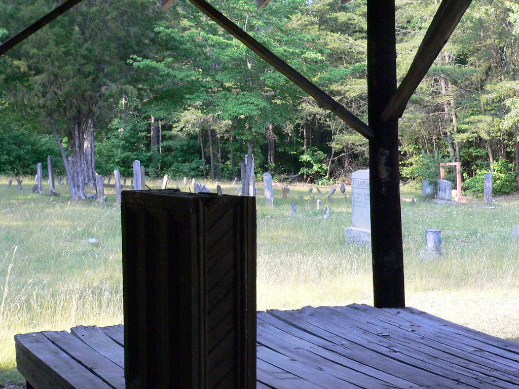 P1050064 Revival shelter at Zoar Cemetery, Uwharrie Nation… Flickr